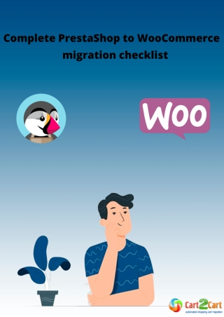 Complete PrestaShop to WooCommerce migration checklist