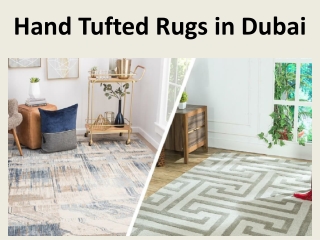 Hand Tufted Rugs in Dubai