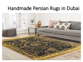 Handmade Persian Rugs in Dubai