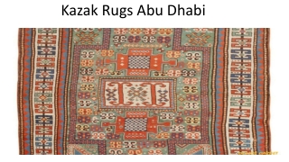 Kazak Rugs Abu Dhabi