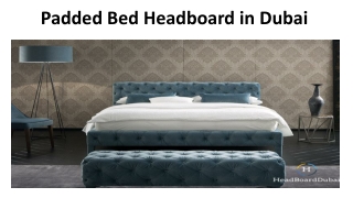 Padded Bed Headboard in Dubai