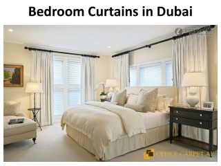 Bedroom Curtains in Dubai