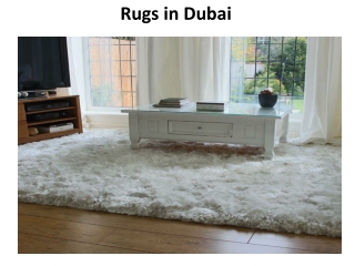 Rugs in Dubai