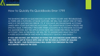 3 Ways to fix QuickBooks Error 179 Step By Step