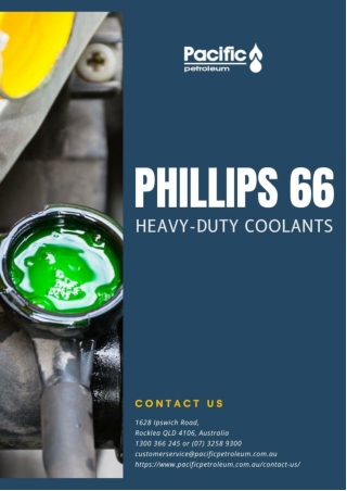 Phillips 66 - Heavy-Duty Coolants