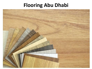 Flooring Abu Dhabi