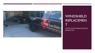 windshield replacement