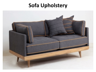 Sofa Upholstery