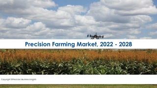 Precision Farming Market Witness Growth Acceleration During 2022-2028