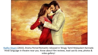 Radhe Shyam (2022) - Movie