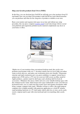 AboveTEK Premium Acrylic Monitor Stand-converted