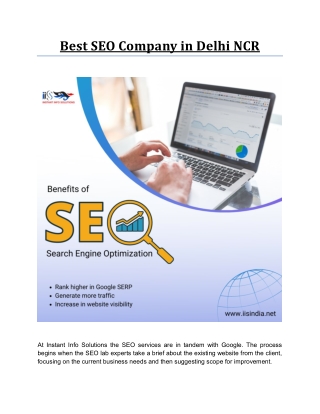 Best SEO Company in Delhi NCR