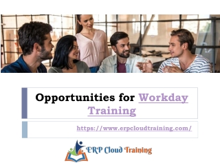 Opportunities for Workday Training