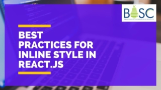 Inline style best practices in reactjs