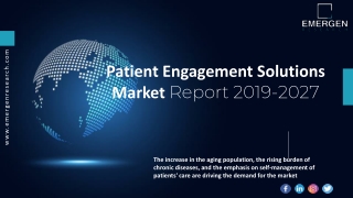 Patient Engagement Solutions Market ppt