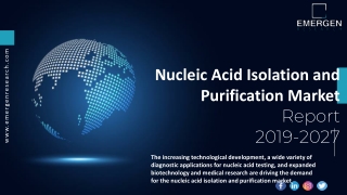 Nucleic Acid Isolation and Purification Market ppt