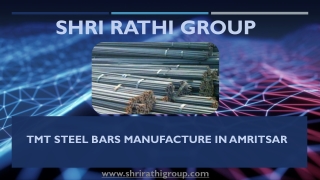 TMT Steel Bars Manufacture in Amritsar – Shri Rathi Group