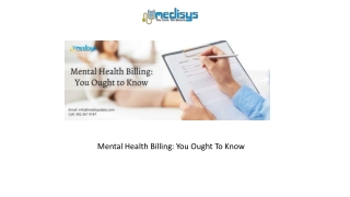 Mental Health Billing You Ought To Know