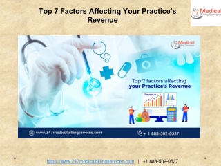 Top 7 Factors Affecting Your Practice’s Revenue