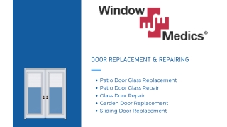 Patio Door Glass Replacement Ottawa | Ottawa Window Medics