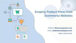 Scraping Product Prices from Ecommerce Websites