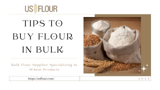 Tips To Buy Flour In Bulk