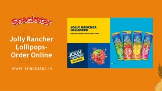 Best jolly rancher lollipops-order online