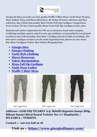 Mares Menswear