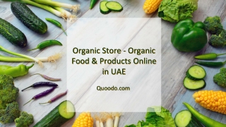 Organic Store - Organic Food & Products Online in UAE