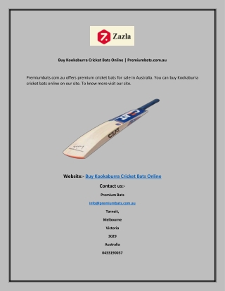 Buy Kookaburra Cricket Bats Online  Premiumbats.com
