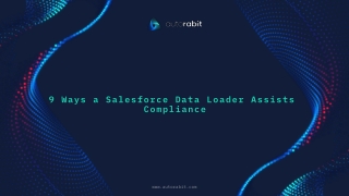 9 Ways a Salesforce Data Loader Assists Compliance