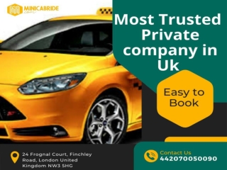 Hire London City Airport Minicab