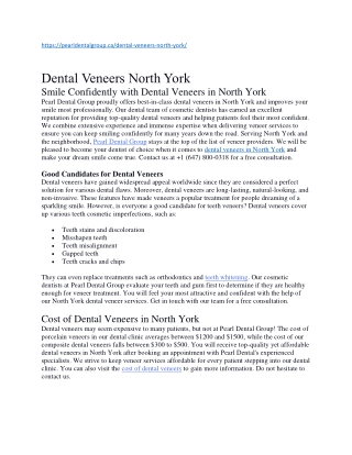 Dental Veneers North York(1)