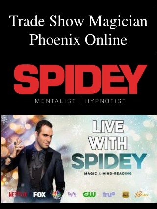 Trade Show Magician Phoenix Online