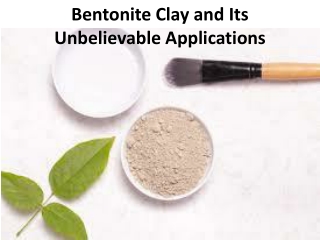 List of the identical bentonite offers