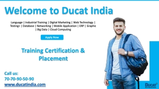Apply Now for Big DATA Training Classes in Noida
