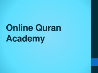 Online Quran Academy