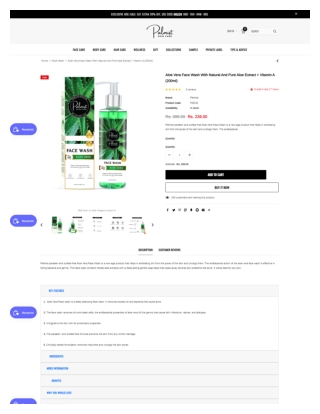Aloe Vera Face Wash