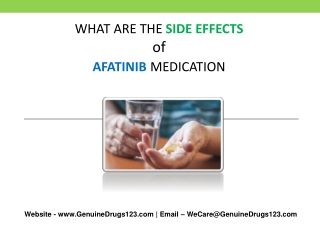 What are the Side effects of AFATINIB