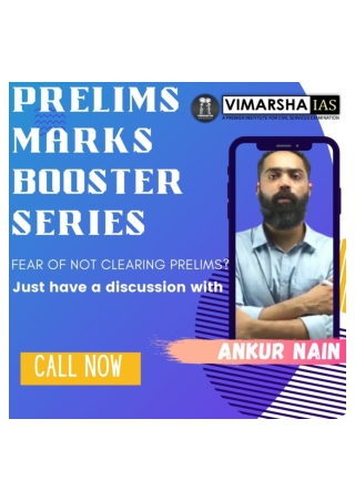 Prelims Marks Booster Series