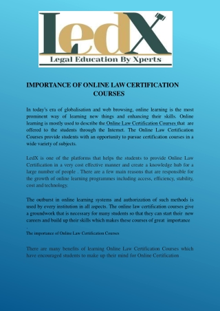 IMPORTANCE OF ONLINE  LAW CERTIFICATION-blog COURSES-converted (1)