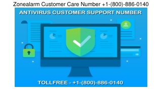 Zonealarm Customer Service Number  1-(800)-886-0140