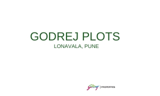 Godrej Plots Lonavala Pune E Brochure _ Godrej Properties