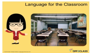 Language For The Classroom: A Lesson Plan For ESL Teachers
