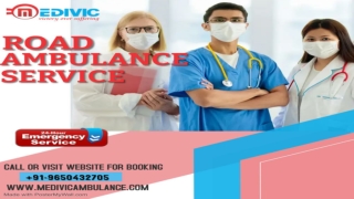 Medivic Ambulance Service in Kolkata and Varanasi: 24*7 Hours