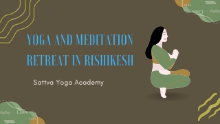 Yoga and Meditation Retreat in Rishikesh