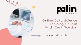 Online Data Science Training Course With Certification