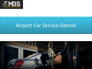 Airport Car Service Detroit