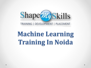 Machine Learning Training in Delhi