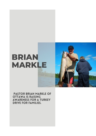 Pastor Brian Markle